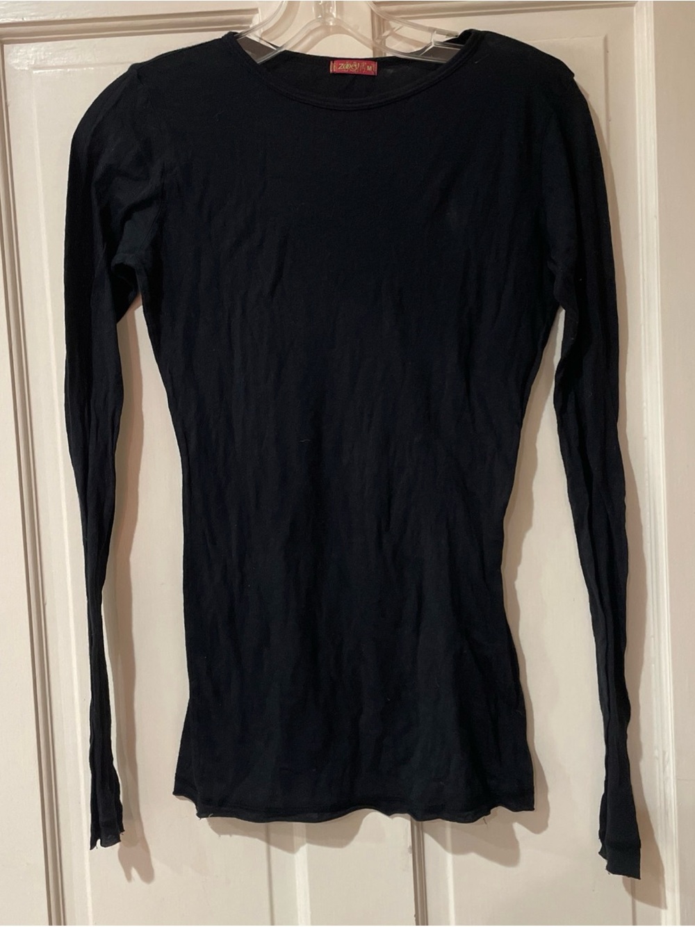 Gap Women’s Small Navy Crewneck Sweatshirt Cotton Raglan Pullover Casual